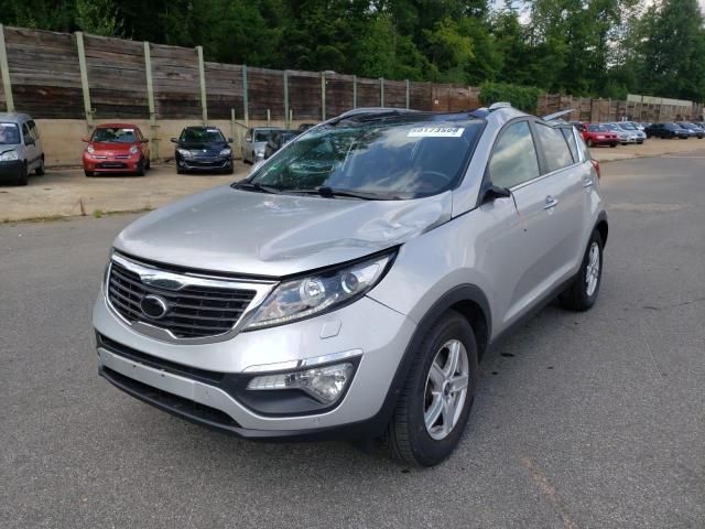 VIN: U5YPC811BDL281804 Auction: COPART GERMANY Lot: 50173508 U5YPC811BDL281804 Kia Sportage 2013 GRAY Photo 2