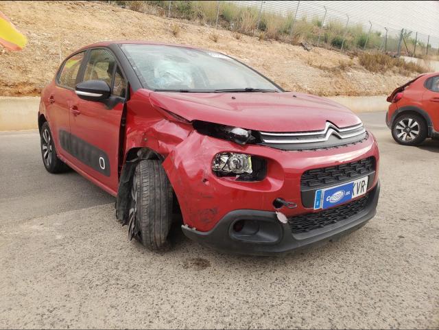 VIN: VF7SXHNPNKT538930 Auction: COPART SPAIN Lot: 50125256 VIN: VF7SXHNPNKT538930 Citroen C3 2019 MAROON Photo 1