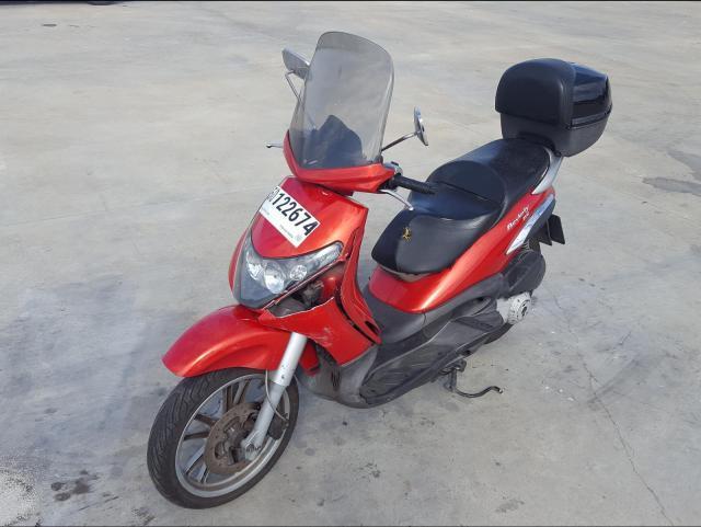 VIN: ZAPM2850000002856 Auction: COPART SPAIN Lot: 50125718 ZAPM2850000002856 Piaggio BEVERLY 2004 RED Photo 2