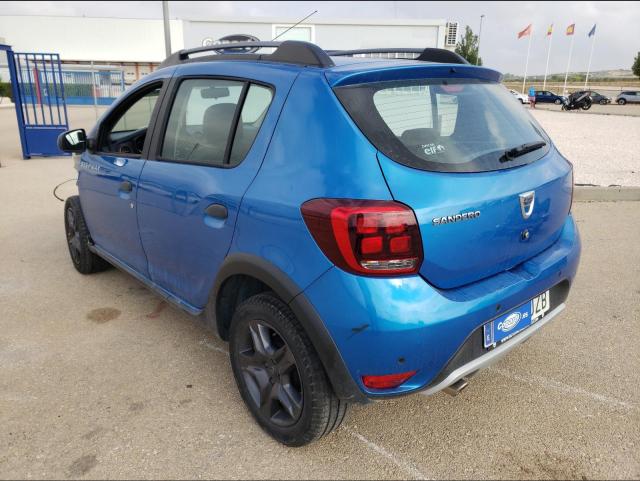 VIN: UU15SDL1C57673682 Auction: COPART SPAIN Lot: 50126083 VIN: UU15SDL1C57673682 Dacia Sandero 2017 BLUE Photo 3