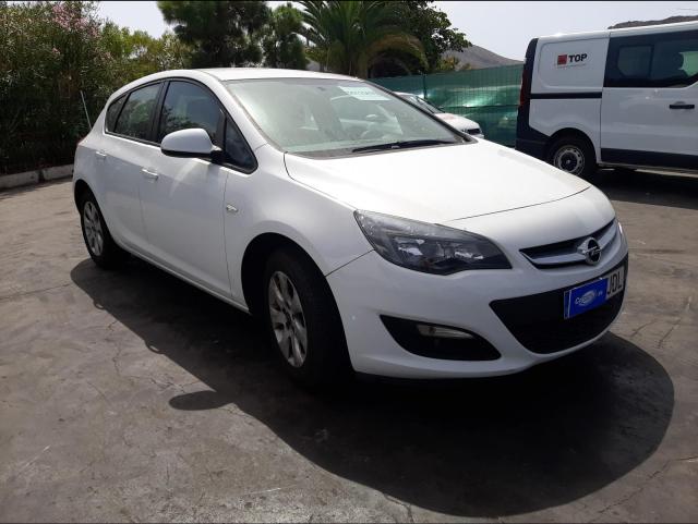 VIN: W0LPD6E69FG031684 Auction: COPART SPAIN Lot: 50123620 W0LPD6E69FG031684 Opel Astra 2015 WHITE Photo 1