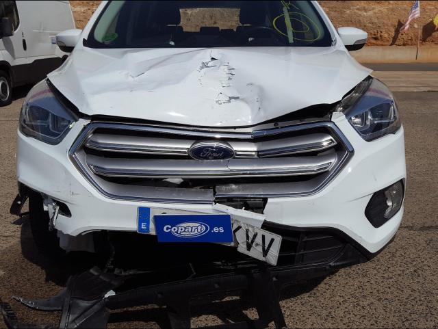 VIN: WF0AXXWPMAKK10092 Auction: COPART SPAIN Lot: 50125172 WF0AXXWPMAKK10092 Ford Kuga 2019 WHITE Photo 7