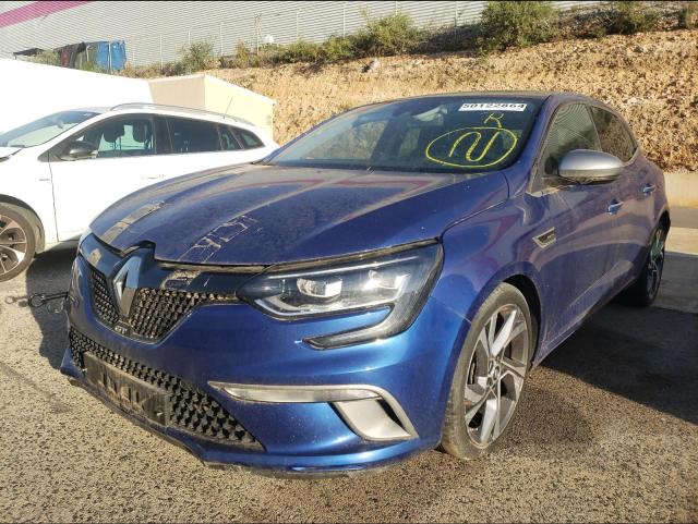 VIN: VF1RFB00657827869 Auction: COPART SPAIN Lot: 50122864 VIN: VF1RFB00657827869 Renault Megane 2017 BLUE Photo 2