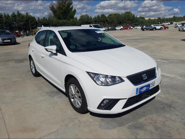VIN: VSSZZZKJZKR039383 Auction: COPART SPAIN Lot: 50123391 VSSZZZKJZKR039383 Seat Ibiza 2018 WHITE Photo 1