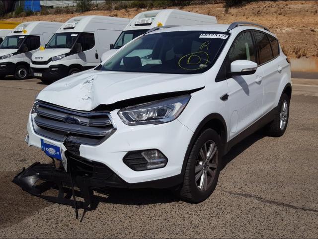 VIN: WF0AXXWPMAKK10092 Auction: COPART SPAIN Lot: 50125172 WF0AXXWPMAKK10092 Ford Kuga 2019 WHITE Photo 2