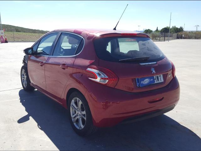 VIN: VF3CC9HP0ET012003 Auction: COPART SPAIN Lot: 50125270 VIN: VF3CC9HP0ET012003 Peugeot 208 2014 RED Photo 3