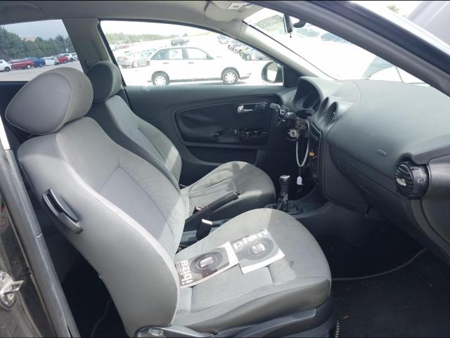 VIN: VSSZZZ6LZ6R051011 Auction: COPART SPAIN Lot: 50123038 VIN: VSSZZZ6LZ6R051011 Seat Ibiza 2005 BLACK Photo 5