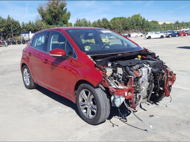 VIN: VF3CC9HP0ET012003 Auction: COPART SPAIN Lot: 50125270 VIN: VF3CC9HP0ET012003 Peugeot 208 2014 RED Photo 1