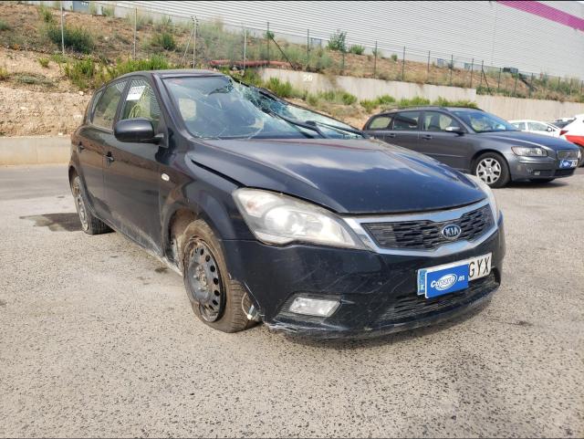 VIN: U5YHC516AAL242249 Auction: COPART SPAIN Lot: 50123121 U5YHC516AAL242249 Kia Cee'd 2010 BLACK Photo 1