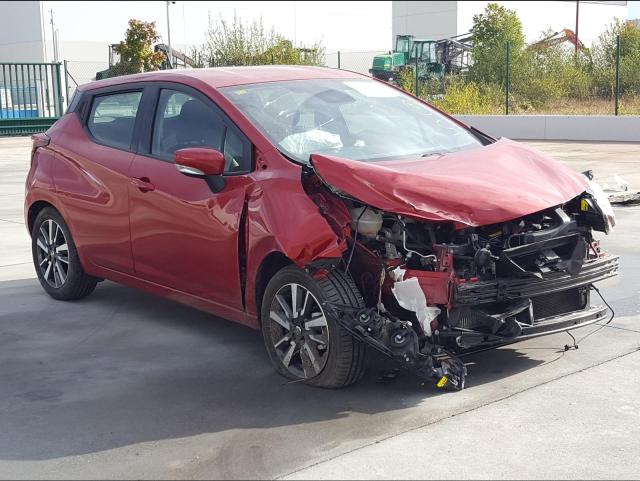 VIN: VNVK1400158576969 Auction: COPART SPAIN Lot: 50125233 VNVK1400158576969 Nissan Micra 2017 RED Photo 1