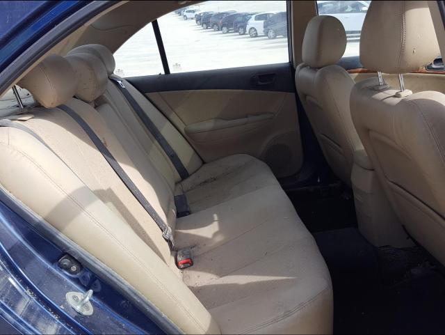 VIN: KMHEU41VP9A546349 Auction: COPART SPAIN Lot: 50125948 VIN: KMHEU41VP9A546349 Hyundai Sonata 2010 BLUE Photo 6