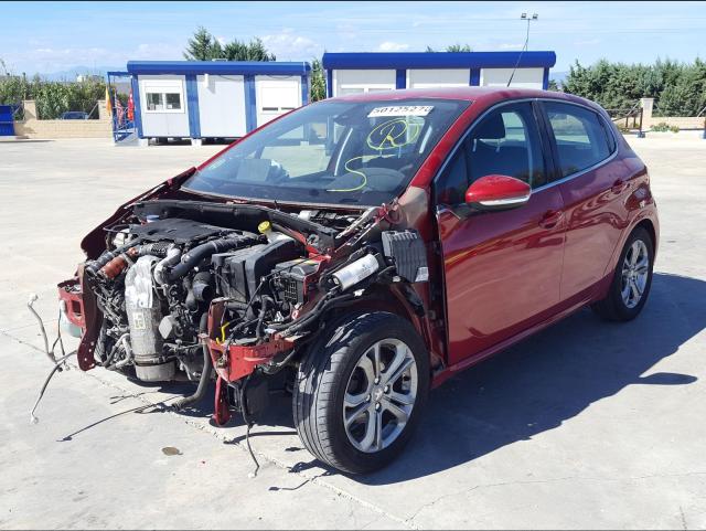 VIN: VF3CC9HP0ET012003 Auction: COPART SPAIN Lot: 50125270 VIN: VF3CC9HP0ET012003 Peugeot 208 2014 RED Photo 2