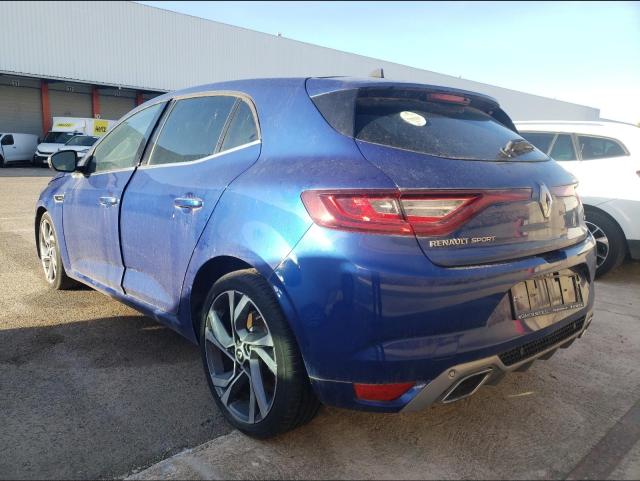 VIN: VF1RFB00657827869 Auction: COPART SPAIN Lot: 50122864 VIN: VF1RFB00657827869 Renault Megane 2017 BLUE Photo 3
