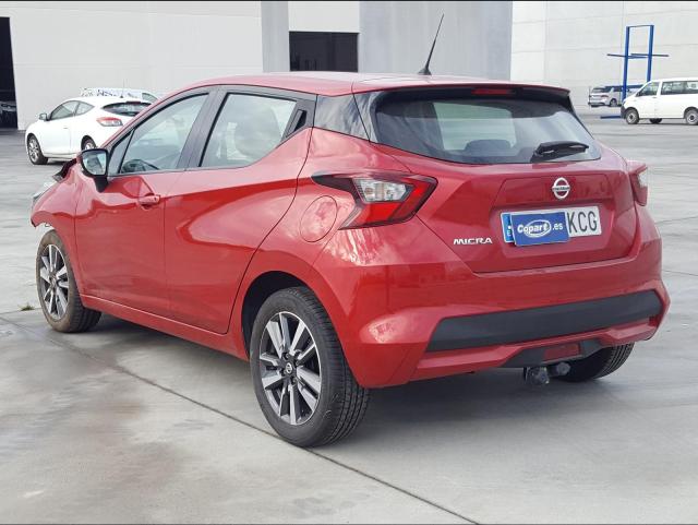 VIN: VNVK1400158576969 Auction: COPART SPAIN Lot: 50125233 VNVK1400158576969 Nissan Micra 2017 RED Photo 3