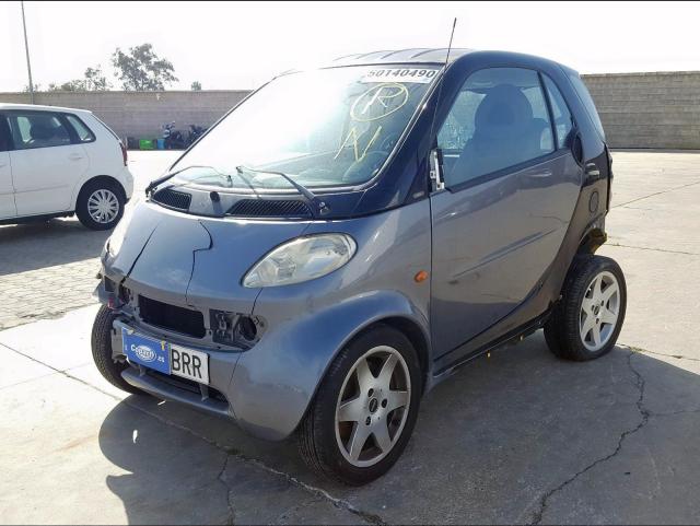 VIN: WME01MC011H096115 Auction: COPART SPAIN Lot: 50140490 VIN: WME01MC011H096115 Smart coupe 2001 BLACK Photo 2