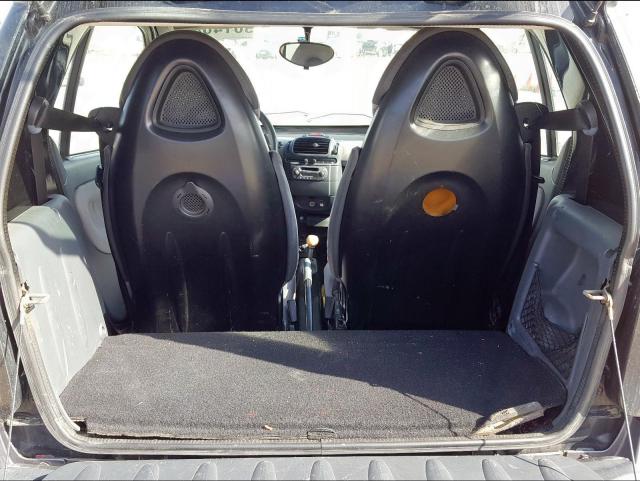 VIN: WME01MC011H096115 Auction: COPART SPAIN Lot: 50140490 VIN: WME01MC011H096115 Smart coupe 2001 BLACK Photo 6