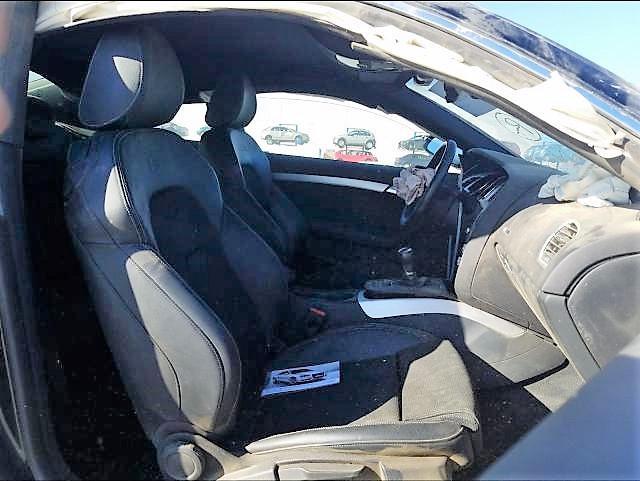 VIN: WAUZZZ8T9GA001455 Auction: COPART SPAIN Lot: 50131344 VIN: WAUZZZ8T9GA001455 Audi A5 2015 BLACK Photo 5