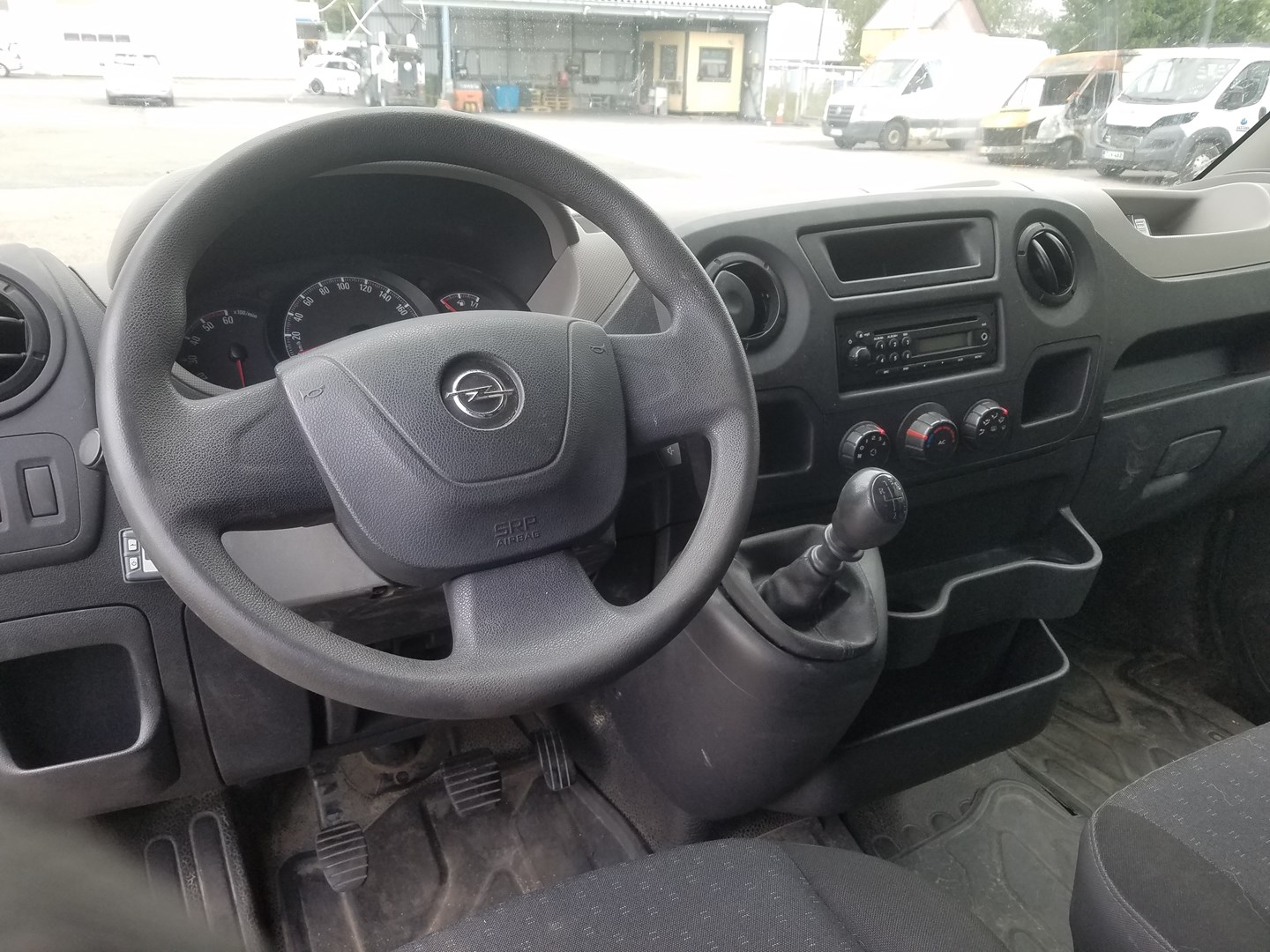 VIN: W0LMRFECCAB015441 Auction: COPART FINLAND Lot: 50123086 Location: Tiistain huutokauppa W0LMRFECCAB015441 Opel MOVANO 2012 BLUE Photo 9