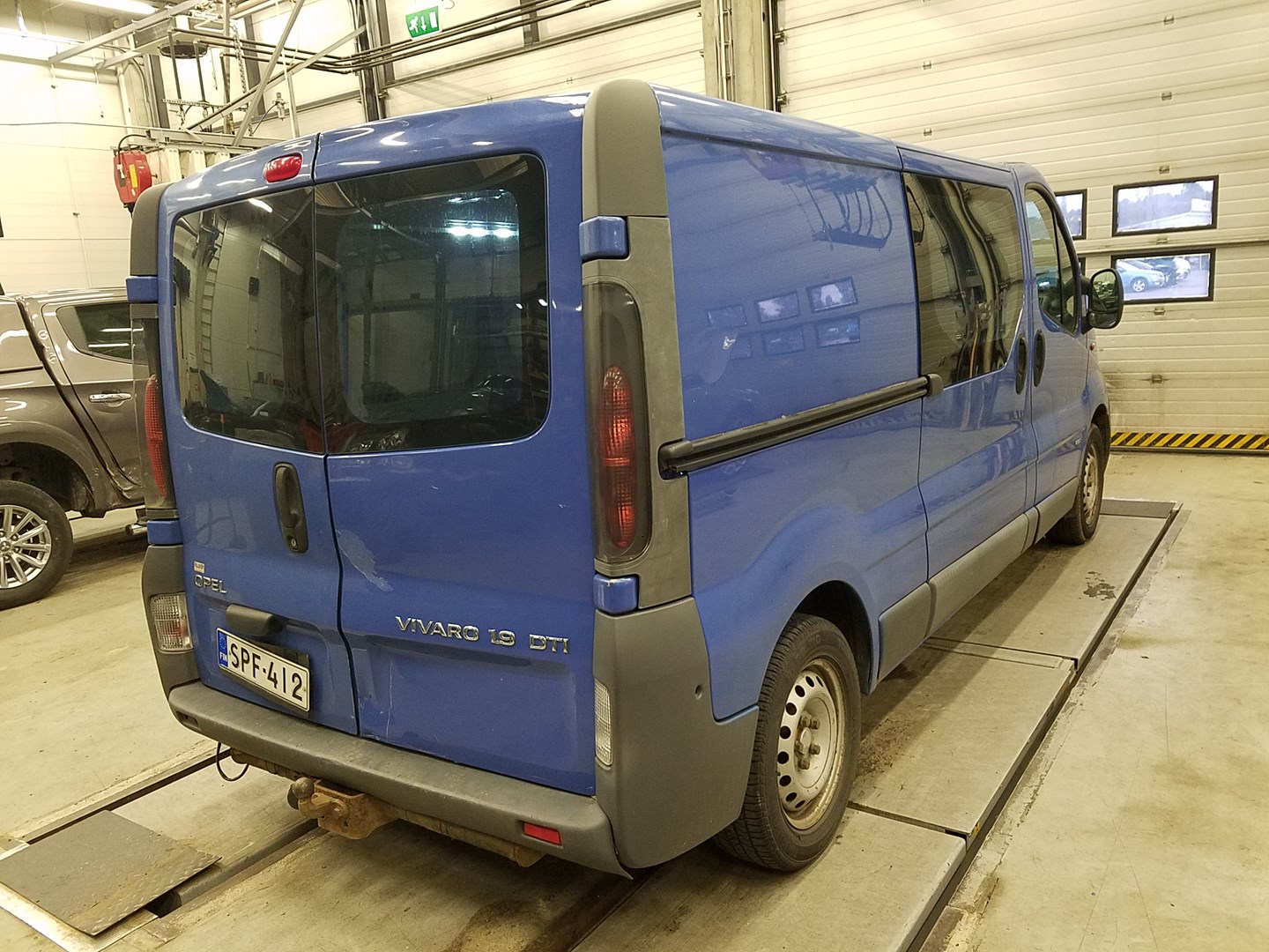 VIN: W0LF7BCB63V622182 Auction: COPART FINLAND Lot: 50123244 Location: Tiistain huutokauppa W0LF7BCB63V622182 Opel VIVARO 2003 BLUE Photo 4
