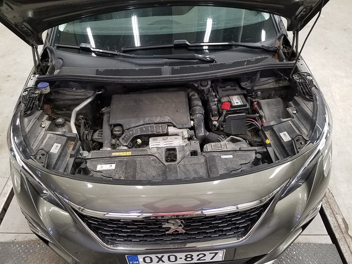 VIN: VF3MRHNSRJL076260 Auction: COPART FINLAND Lot: 50124626 Location: Keskiviikon huutokauppa VF3MRHNSRJL076260 Peugeot 5008 2018 GRAY Photo 7