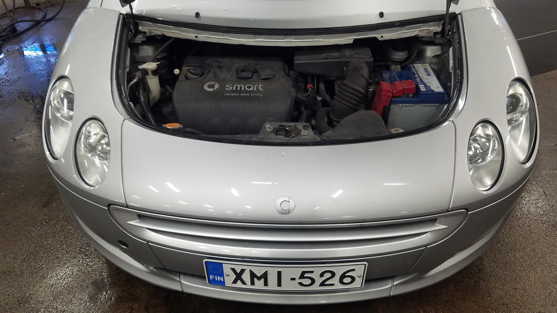VIN: WME4540321B087451 Auction: COPART FINLAND Lot: 50124451 Location: Keskiviikon huutokauppa WME4540321B087451 Smart Forfour 2006 GRAY Photo 7