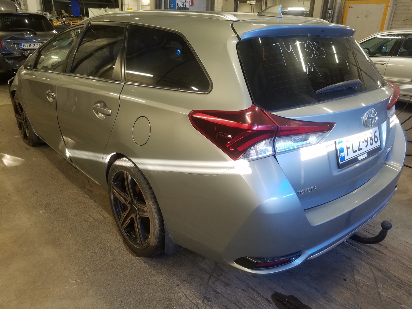 VIN: SB1ZB3JE30E005570 Auction: COPART FINLAND Lot: 50123921 Location: Keskiviikon huutokauppa SB1ZB3JE30E005570 TOYOTA Auris 2015 GRAY Photo 3