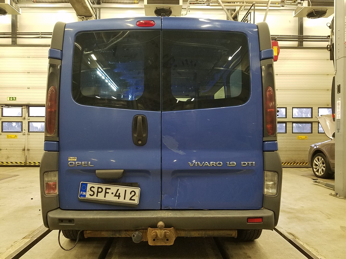 VIN: W0LF7BCB63V622182 Auction: COPART FINLAND Lot: 50123244 Location: Tiistain huutokauppa W0LF7BCB63V622182 Opel VIVARO 2003 BLUE Photo 14