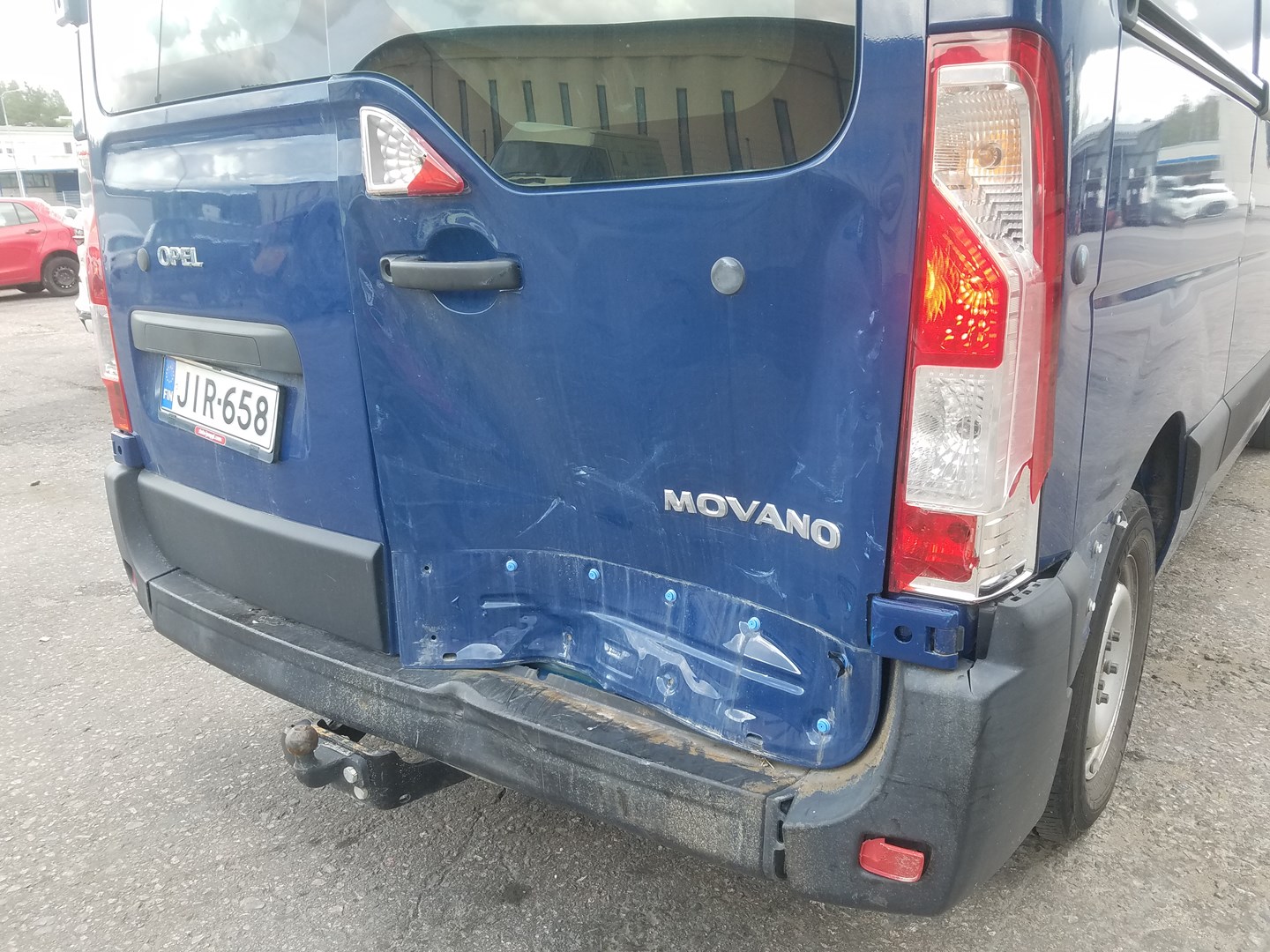 VIN: W0LMRFECCAB015441 Auction: COPART FINLAND Lot: 50123086 Location: Tiistain huutokauppa W0LMRFECCAB015441 Opel MOVANO 2012 BLUE Photo 12