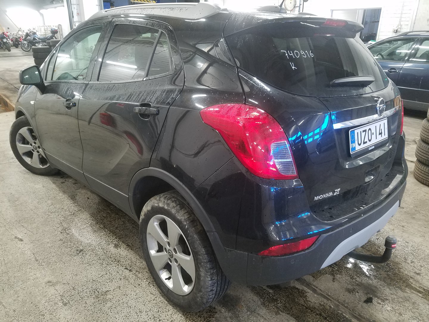 VIN: W0VJC7E87JB520808 Auction: COPART FINLAND Lot: 50124020 Location: Keskiviikon huutokauppa W0VJC7E87JB520808 Opel Mokka 2017 BLACK Photo 3