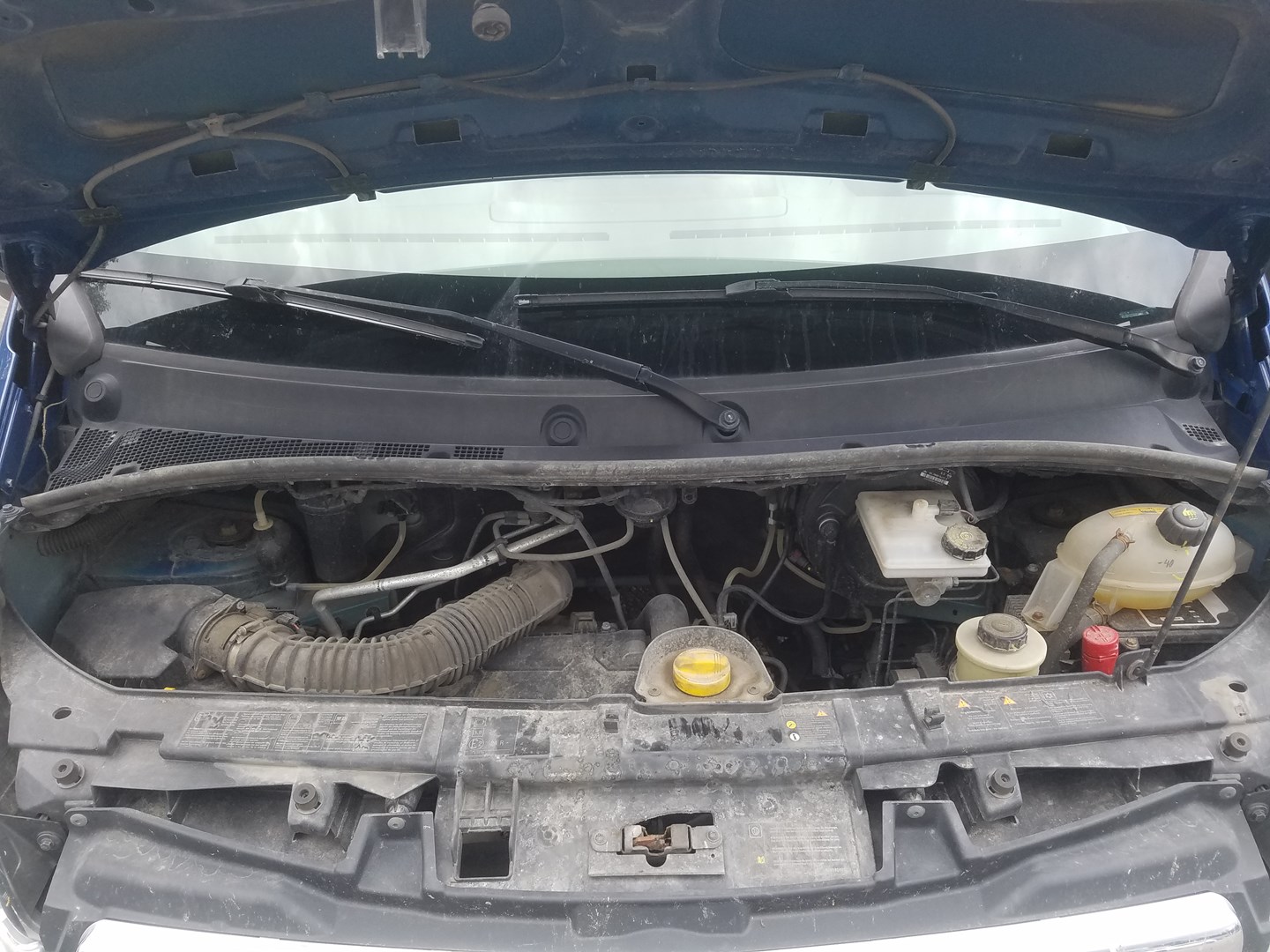 VIN: W0LMRFECCAB015441 Auction: COPART FINLAND Lot: 50123086 Location: Tiistain huutokauppa W0LMRFECCAB015441 Opel MOVANO 2012 BLUE Photo 7
