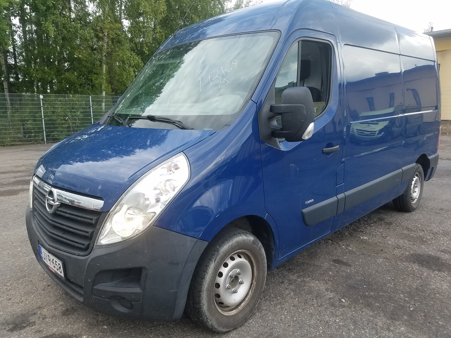 VIN: W0LMRFECCAB015441 Auction: COPART FINLAND Lot: 50123086 Location: Tiistain huutokauppa W0LMRFECCAB015441 Opel MOVANO 2012 BLUE Photo 2