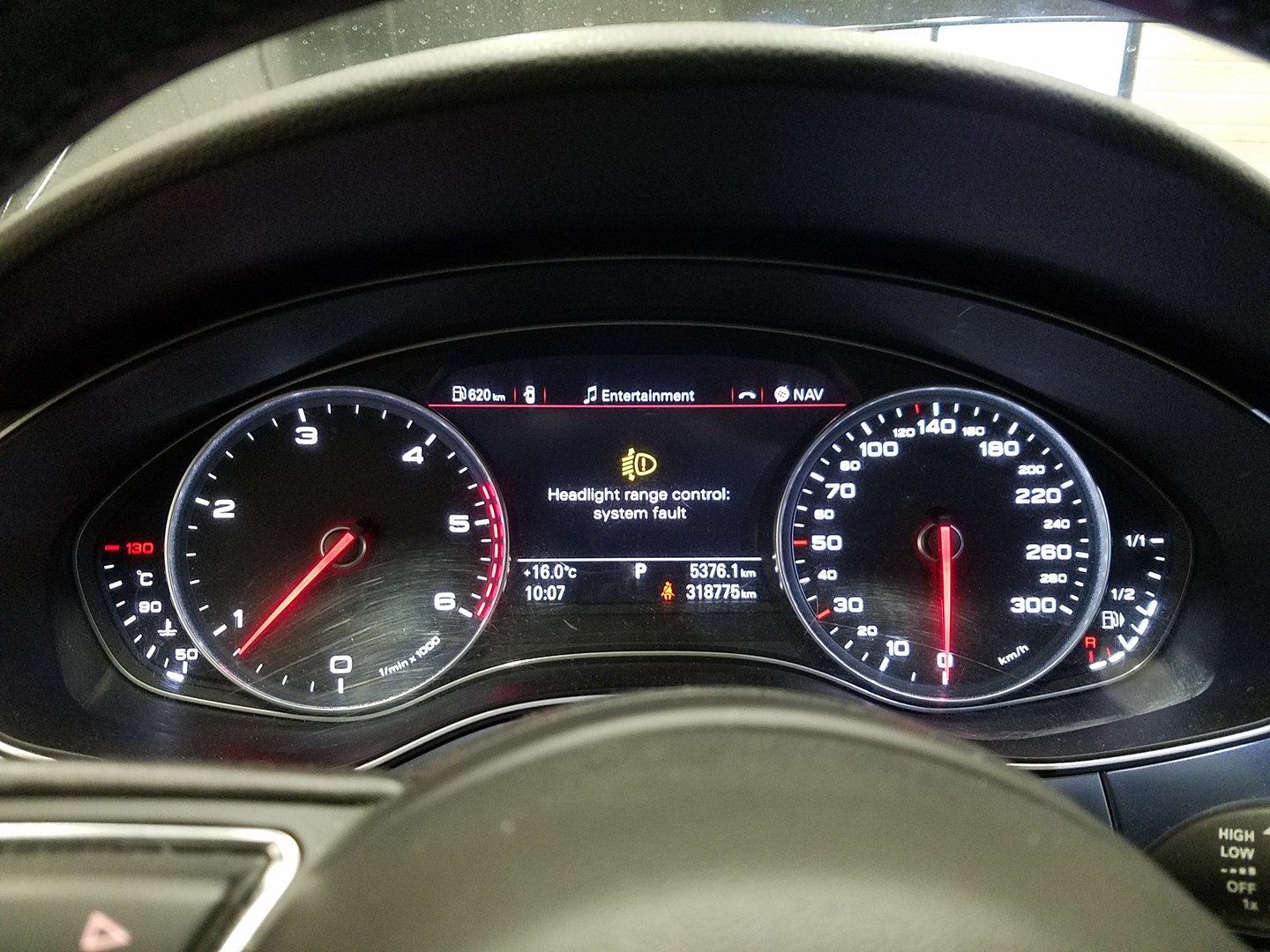VIN: WAUZZZ4GXBN020560 Auction: COPART FINLAND Lot: 50123001 Location: Tiistain huutokauppa WAUZZZ4GXBN020560 AUDI A7 2011 BLACK Photo 8