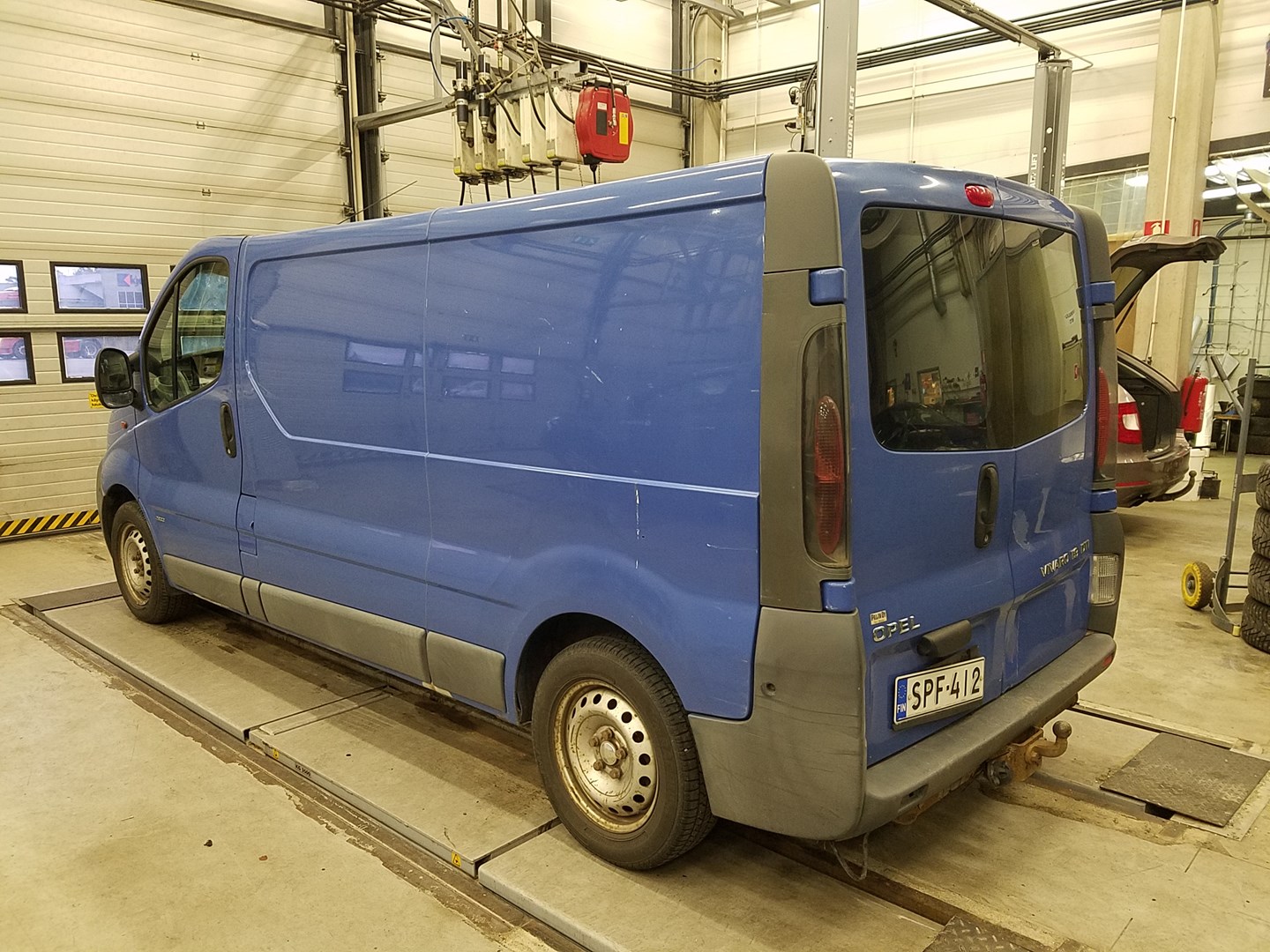 VIN: W0LF7BCB63V622182 Auction: COPART FINLAND Lot: 50123244 Location: Tiistain huutokauppa W0LF7BCB63V622182 Opel VIVARO 2003 BLUE Photo 3