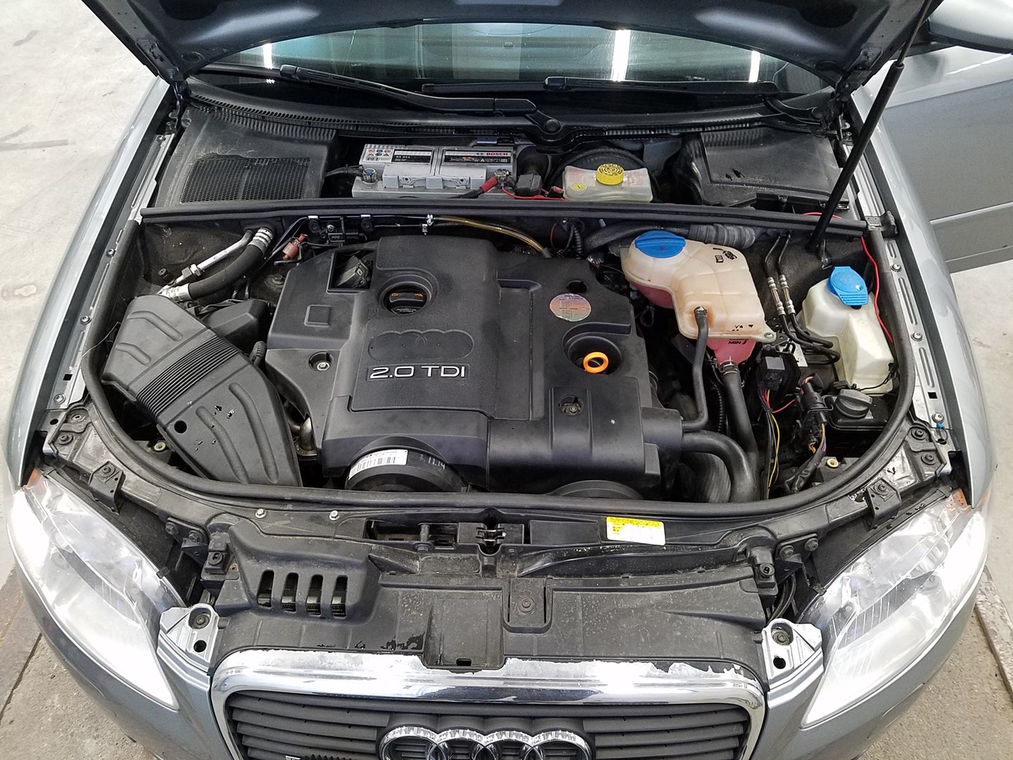 VIN: WAUZZZ8E77A029241 Auction: COPART FINLAND Lot: 50120194 Location: Tiistain huutokauppa WAUZZZ8E77A029241 AUDI A4 2006 GRAY Photo 7