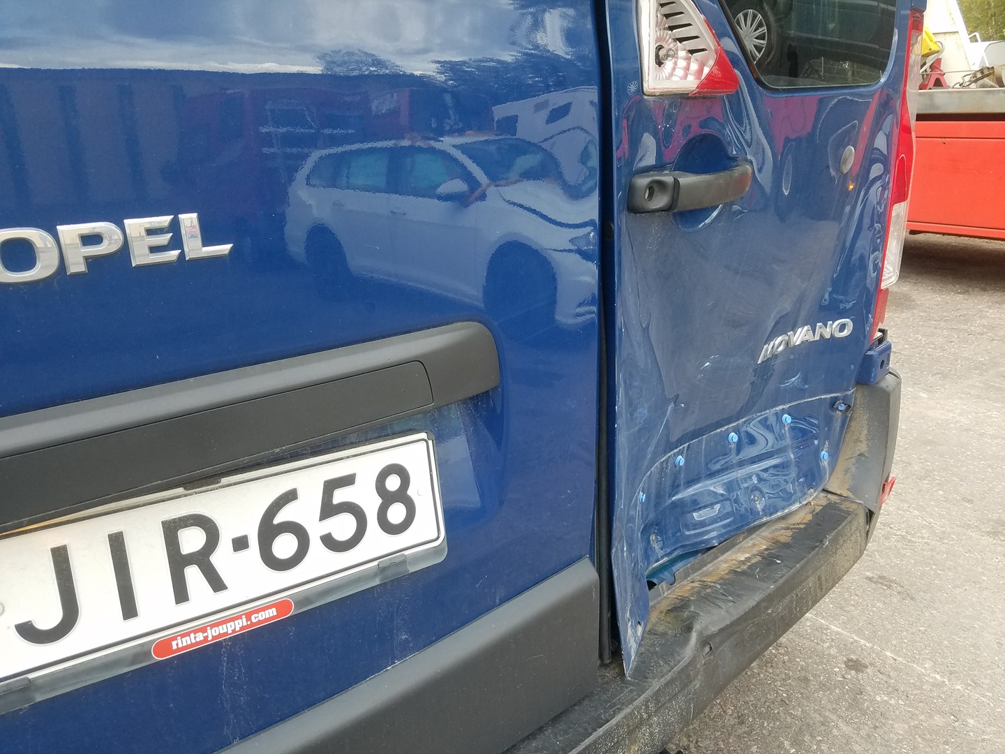 VIN: W0LMRFECCAB015441 Auction: COPART FINLAND Lot: 50123086 Location: Tiistain huutokauppa W0LMRFECCAB015441 Opel MOVANO 2012 BLUE Photo 14