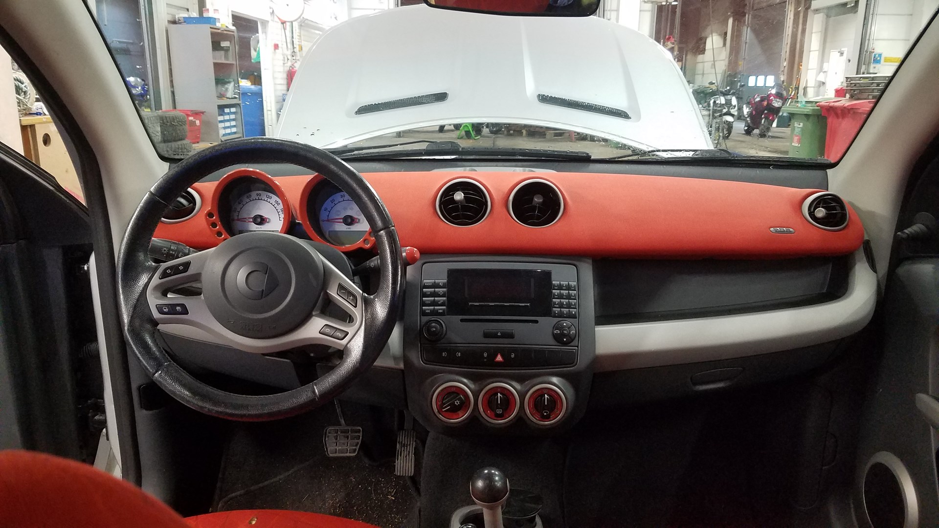 VIN: WME4540321B087451 Auction: COPART FINLAND Lot: 50124451 Location: Keskiviikon huutokauppa WME4540321B087451 Smart Forfour 2006 GRAY Photo 9