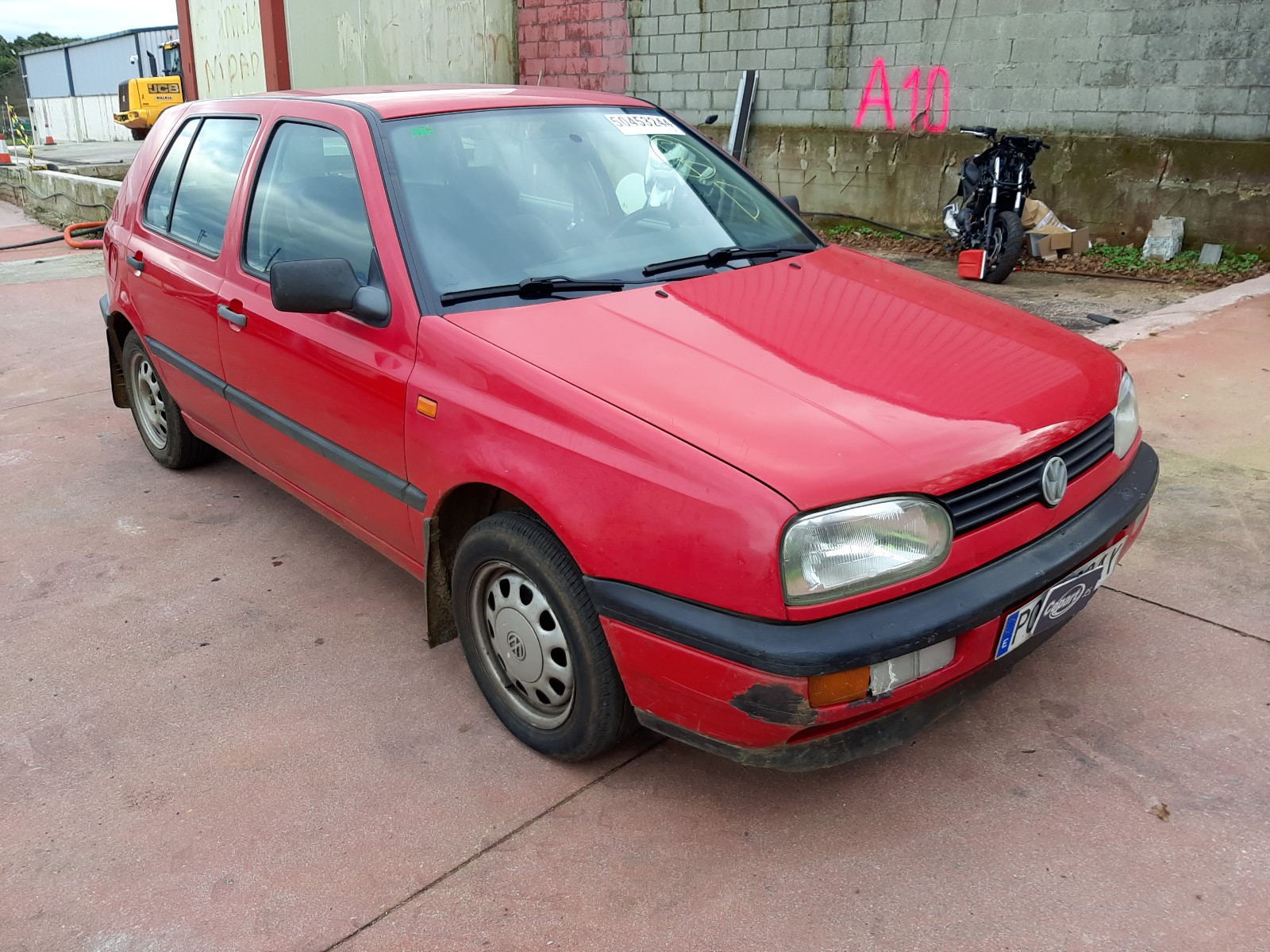 WVWZZZ1HZSP392138 Volkswagen Golf III Photo 1