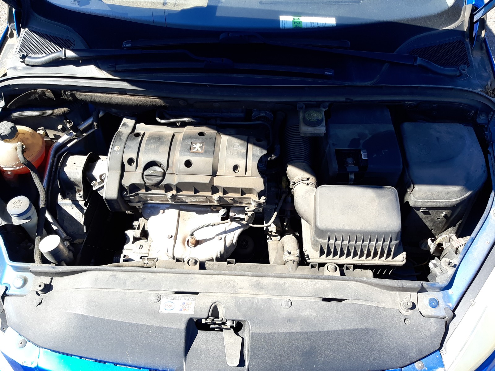 VF33CNFUB82592717 Auction: COPART SPAIN Lot: 50480347 Location: Mallorca VF33CNFUB82592717 Peugeot 307 2002 BLUE Photo 7