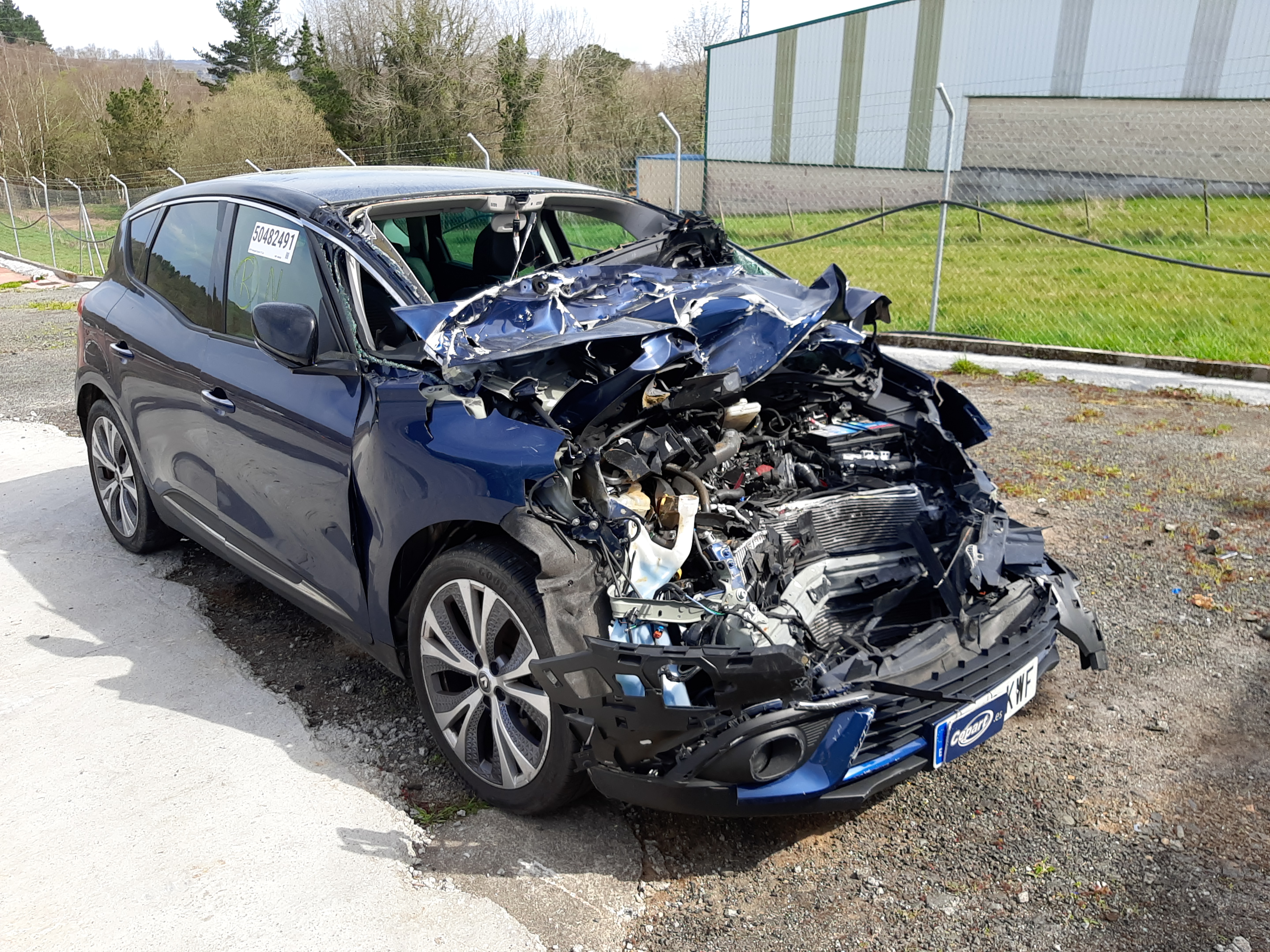 Renault Scenic IV 2019. Lot# 50482491. VIN VF1RFA00362946908. Photo 1