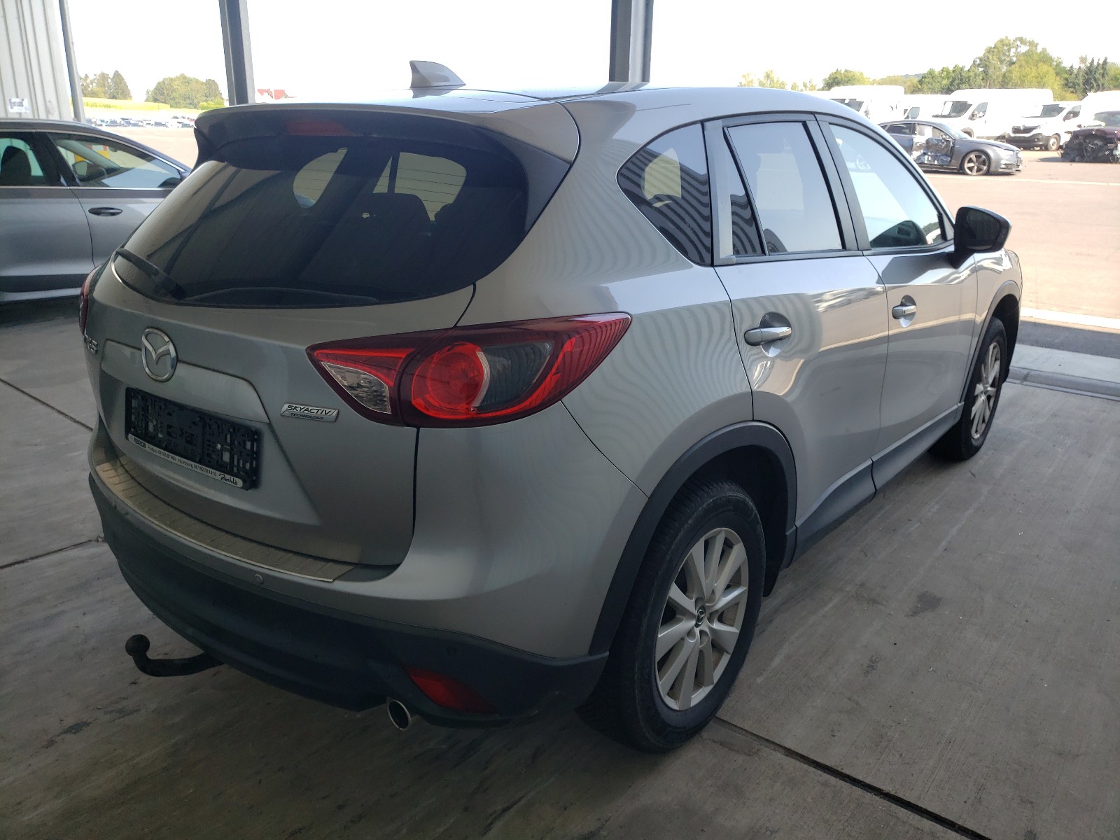2015 Mazda Mazda CX-5 with Partial/Incomplete Repair damage, VIN JMZKEF91600336898