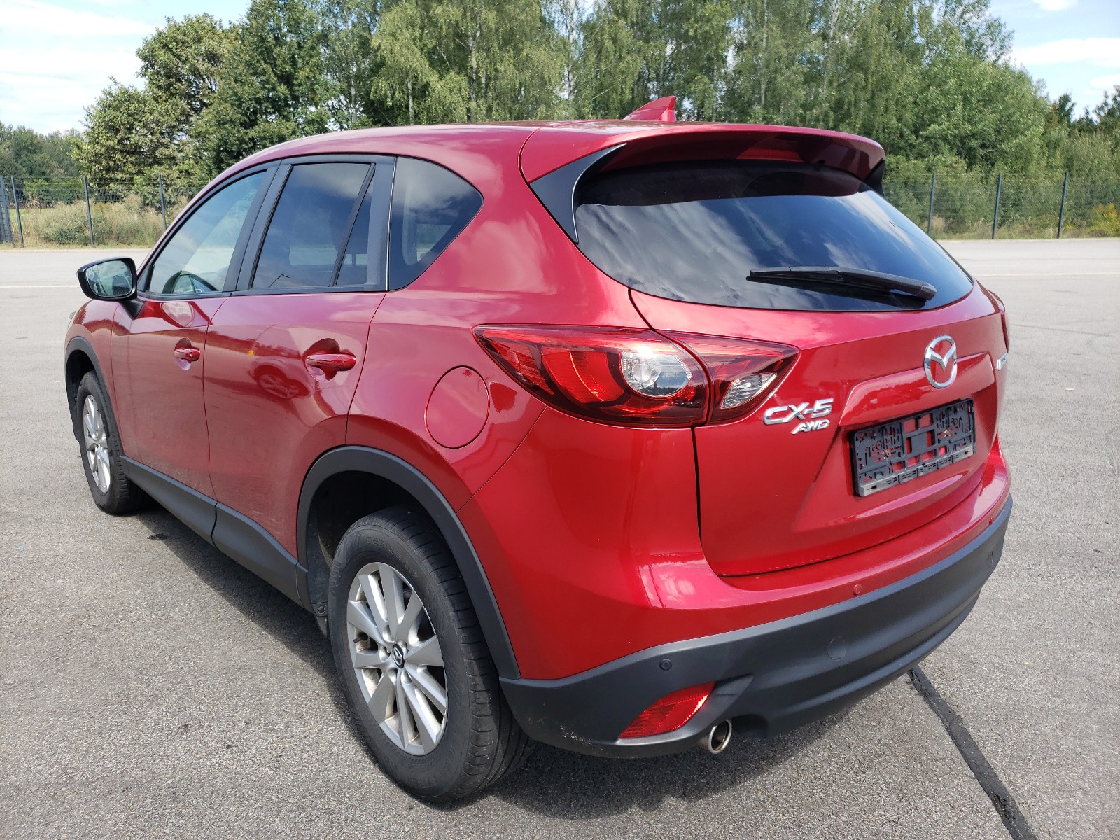 2015 Mazda Mazda CX-5 with Mechanical damage, VIN JMZKEN91800451656