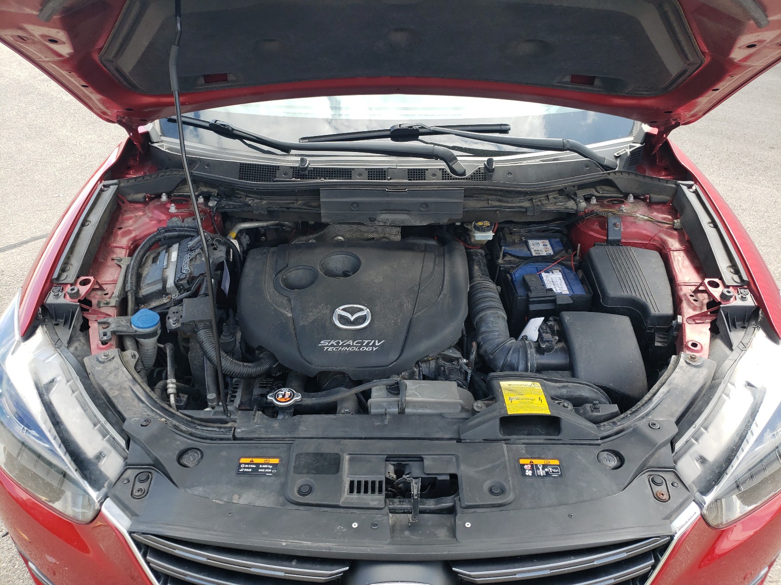 2015 Mazda Mazda CX-5 with Mechanical damage, VIN JMZKEN91800451656