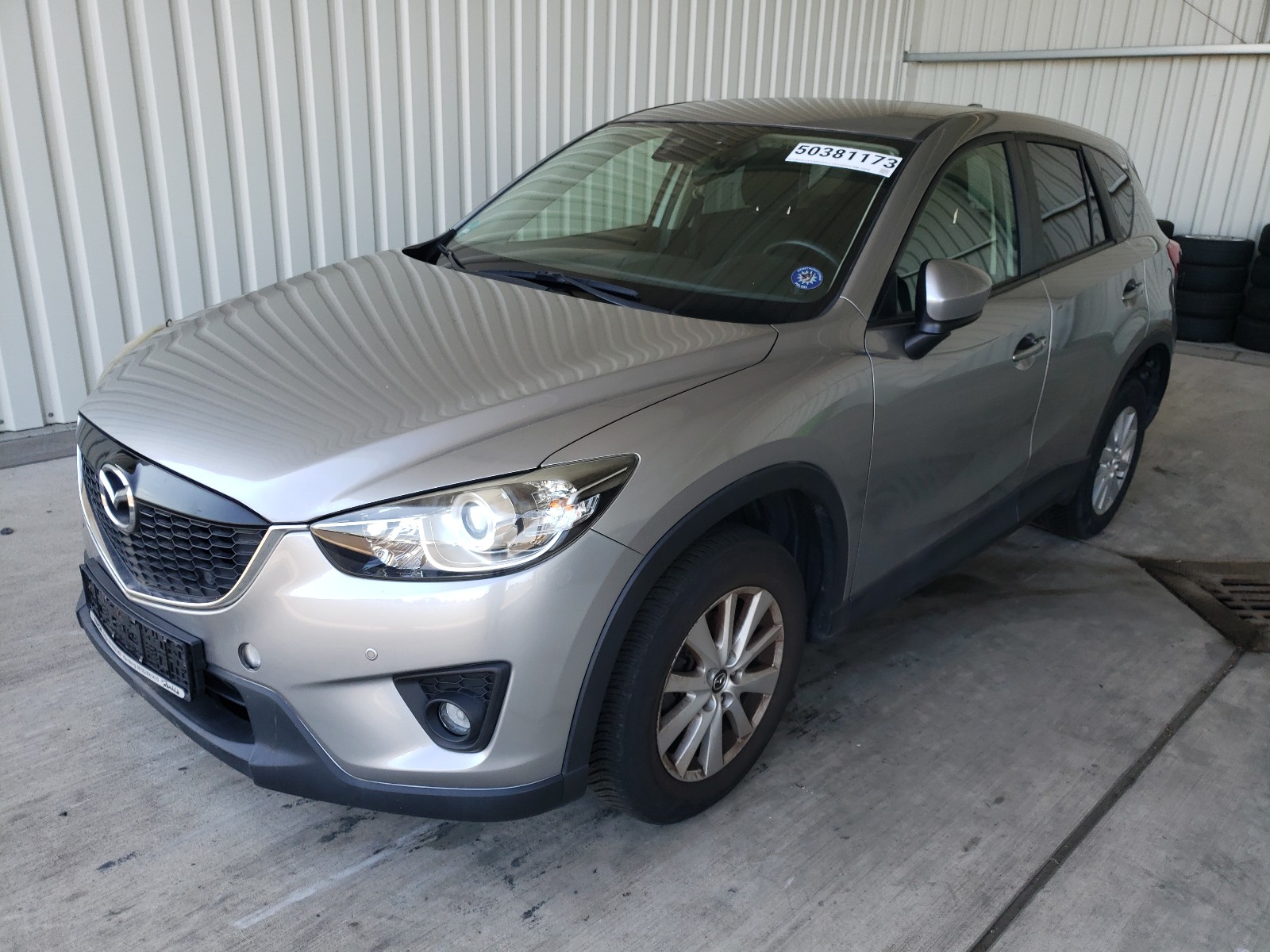 2015 Mazda Mazda CX-5 with Partial/Incomplete Repair damage, VIN JMZKEF91600336898
