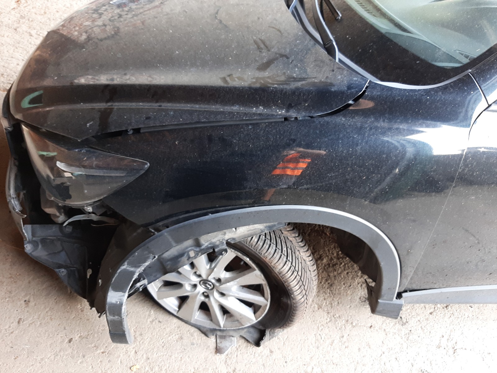 2015 Mazda Mazda CX-5 with All Over damage, VIN JMZKEF91600414638