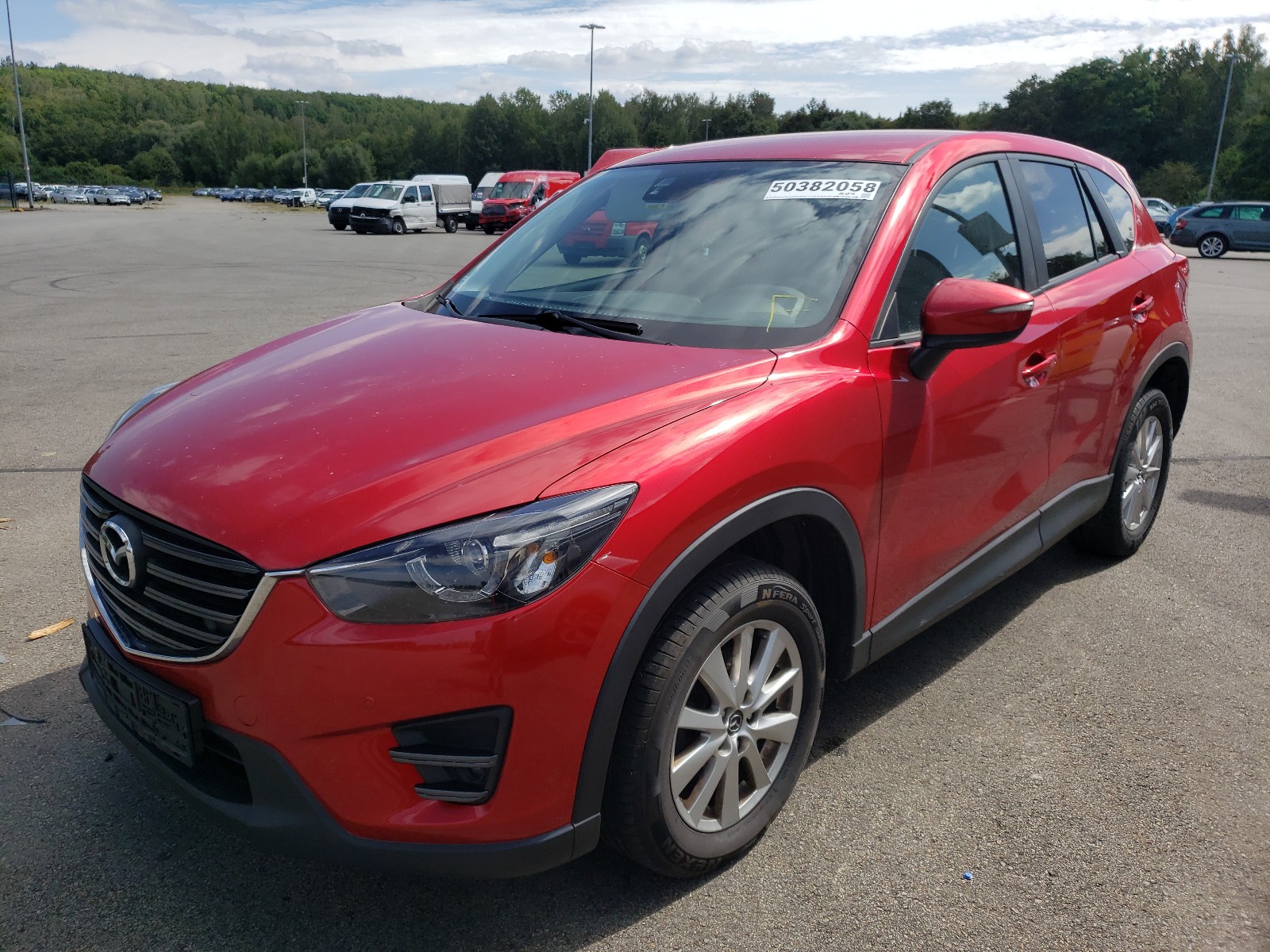2015 Mazda Mazda CX-5 with Mechanical damage, VIN JMZKEN91800451656