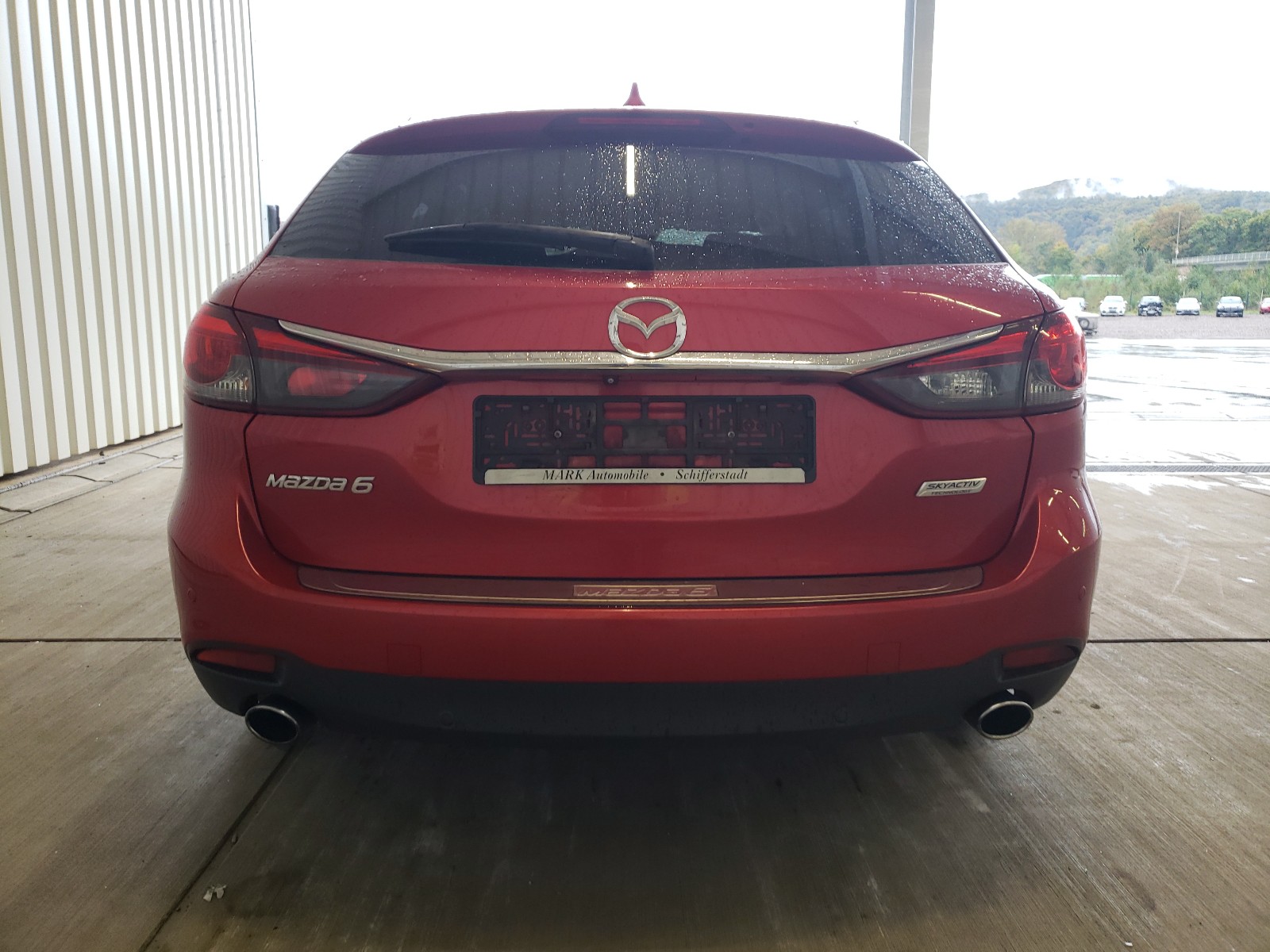 2015 Mazda Mazda 6 Kombi with Mechanical damage, VIN JMZGJ692871332935