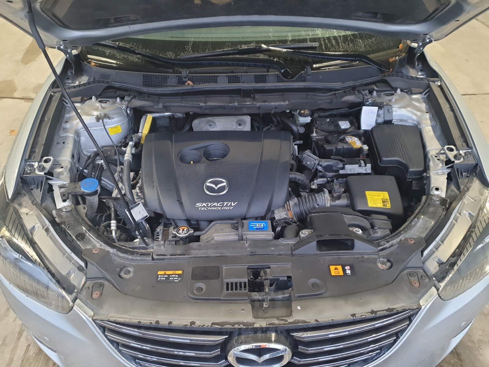 2015 Mazda Mazda CX-5 with Front End damage, VIN JMZKEF97600432427