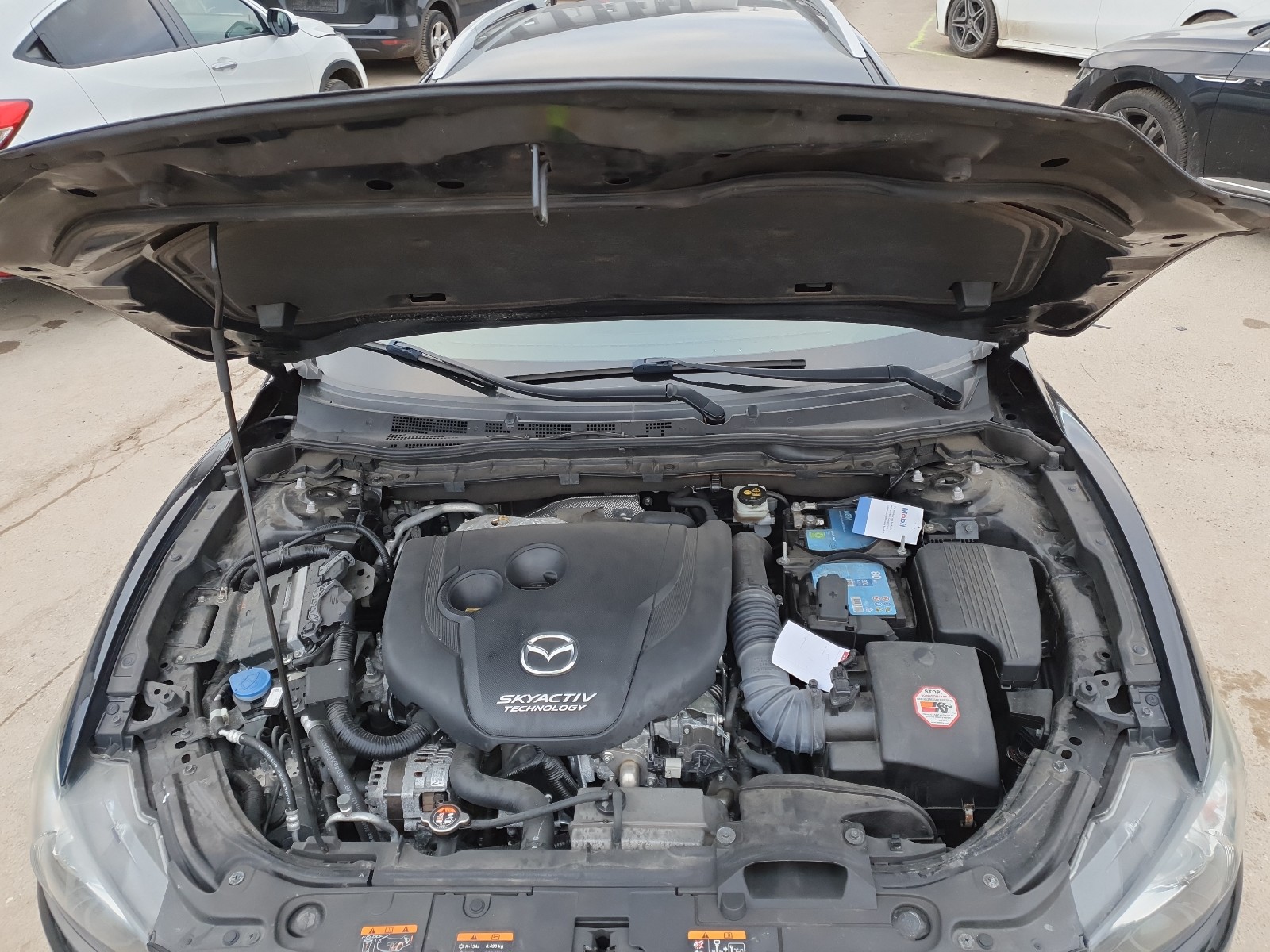 2015 Mazda Mazda 6 Kombi with Mechanical damage, VIN JMZGJ692821194770