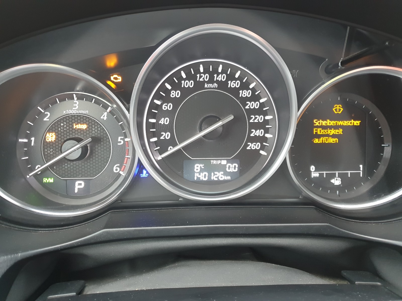 2015 Mazda Mazda 6 Kombi with Mechanical damage, VIN JMZGJ692821194770