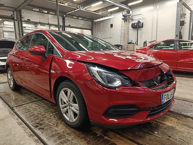 2020 Opel Astra RED VIN: W0VBE6ET3LG028733